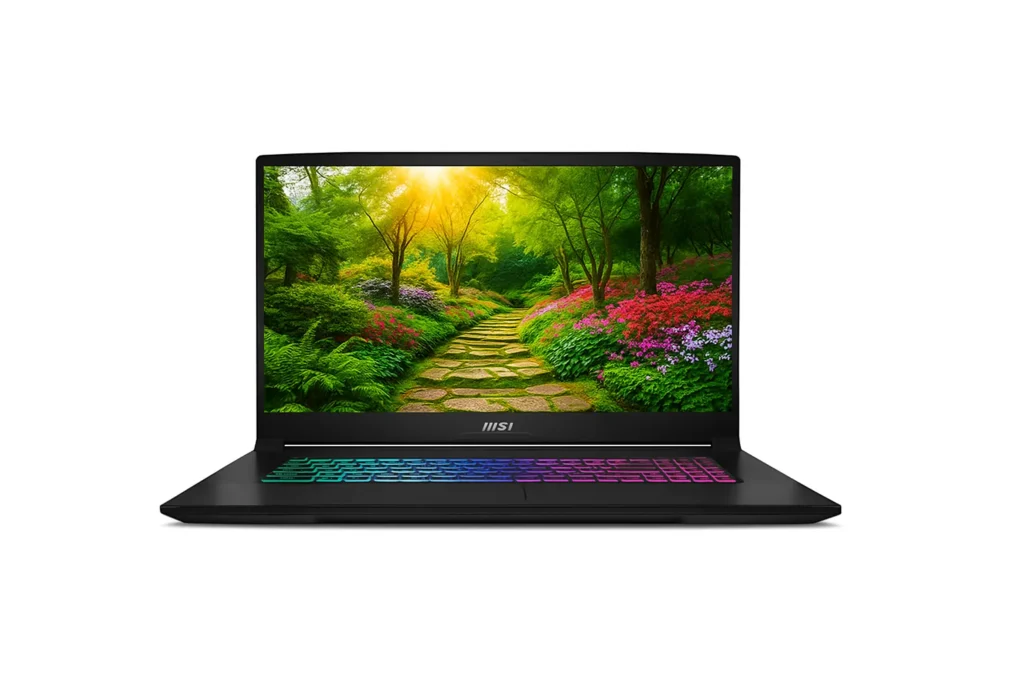 featuring MSI Katana A AI – a beautiful garden on screen