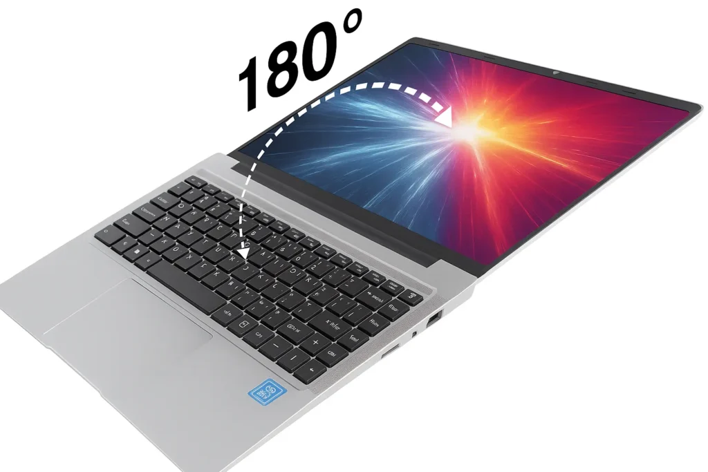 180 degree hinges featured laptop