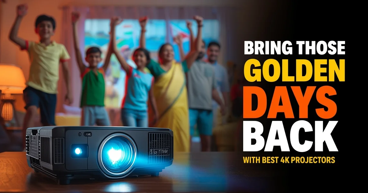 These 4K Projector Options Can Turn Any Room Cinematic! 3 displaying and highly focused on projectors thumbnail