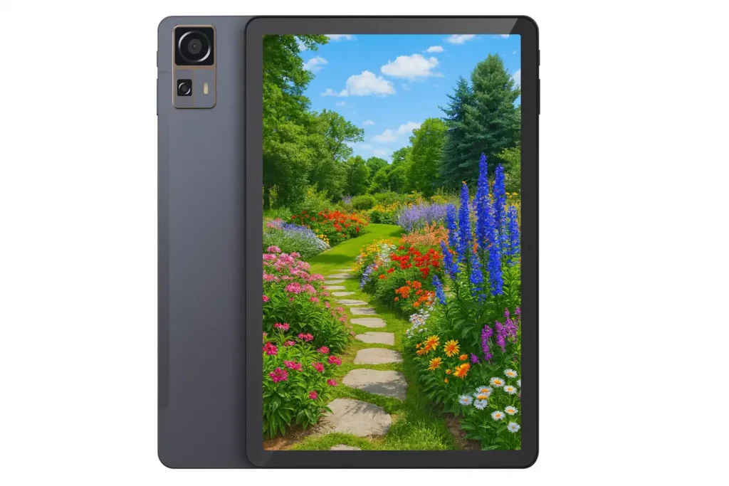 Chuwi Aupad tablet displaying Chuwi Aupad tablet