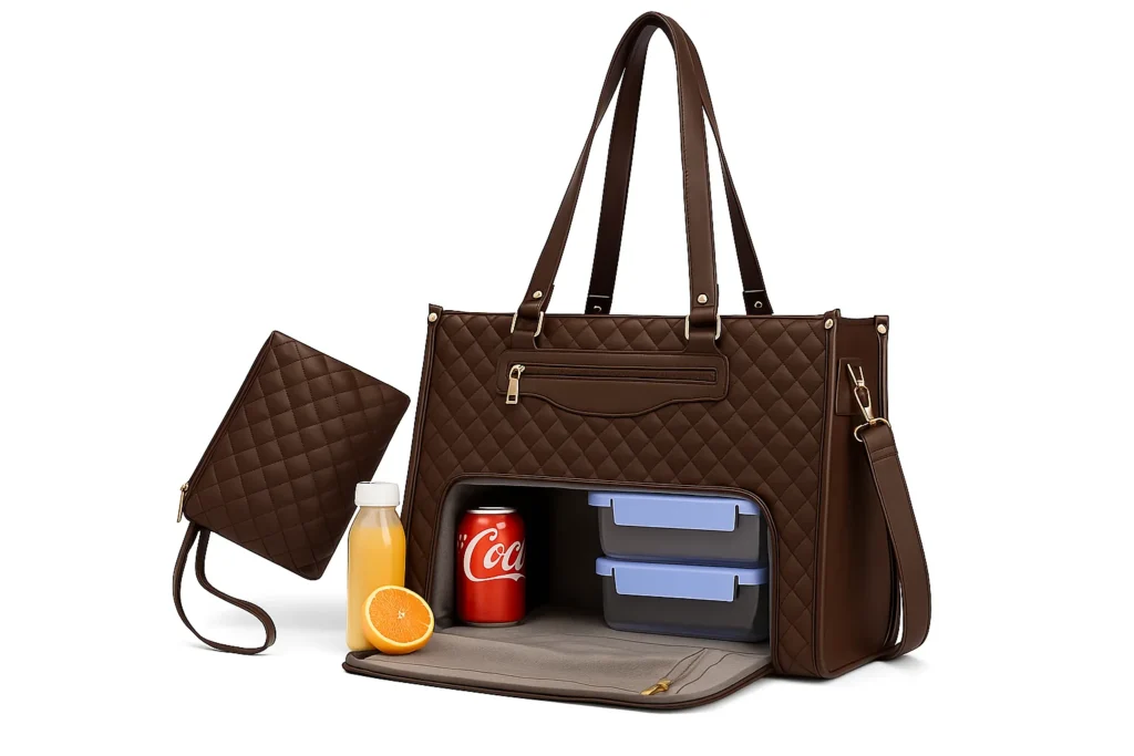 displaying Lunch Tote Laptop Bag