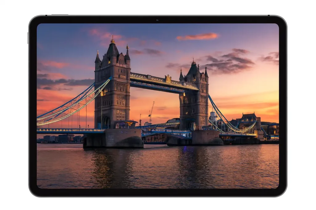 OnePlus Pad Go tablet displaying OnePlus Pad Go tablet