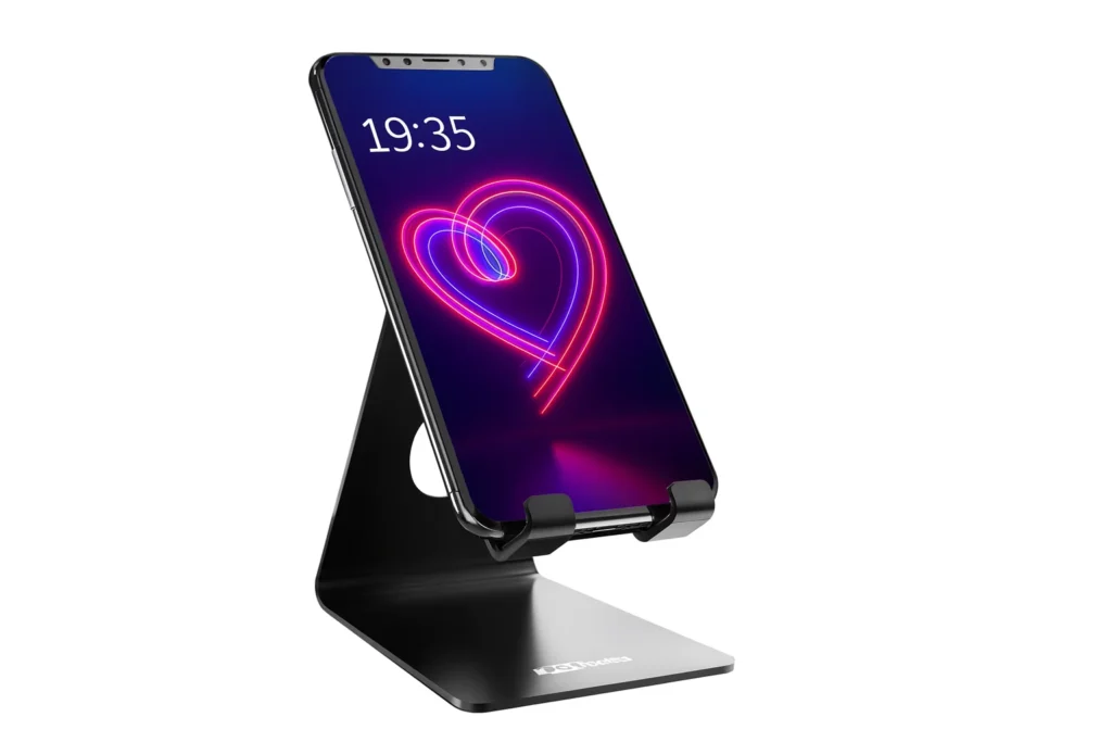 Portronics MODESK Universal displaying Portronics MODESK Universal phone stand