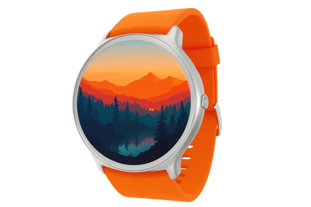 Vibez Fusion smartwatch displaying Vibez Fusion smartwatch