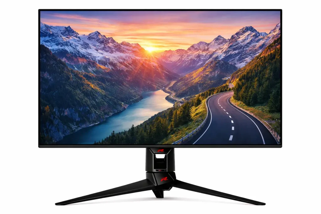 AOC Oled Monitor displaying AOC Oled Monitor