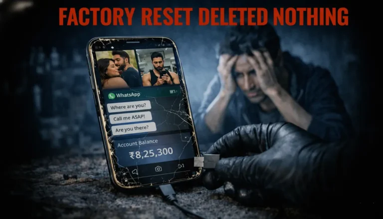 factory reset is not enough for your data deletion