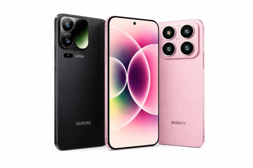 Xiaomi 17 Ultra and Xiaomi 17 Review: Complete Details 5 ai front and backview of xiaomi 17 series with leica cameras